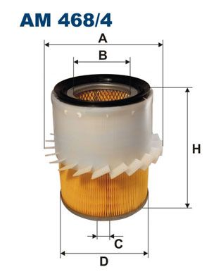 AM4684 FILTRON Воздушный фильтр