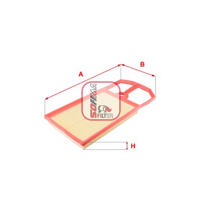 S3820A SOFIMA Воздушный фильтр