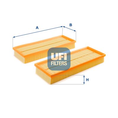 3053100 UFI Воздушный фильтр