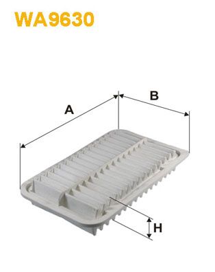 WA9630 WIX FILTERS Воздушный фильтр