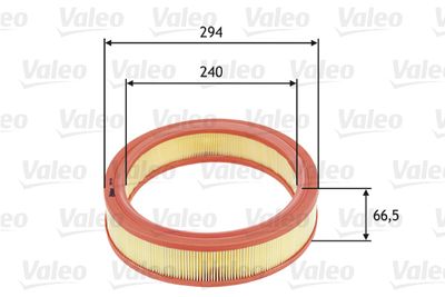 585651 VALEO Воздушный фильтр