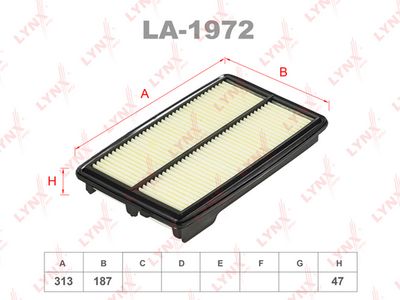 LA1972 LYNXauto Воздушный фильтр