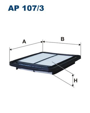 AP1073 FILTRON Воздушный фильтр