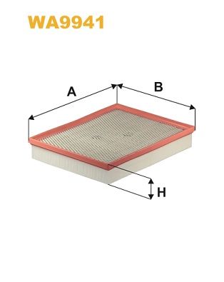 WA9941 WIX FILTERS Воздушный фильтр