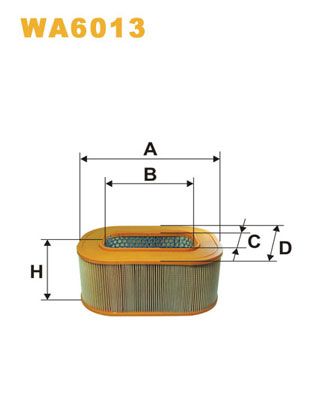 WA6013 WIX FILTERS Воздушный фильтр