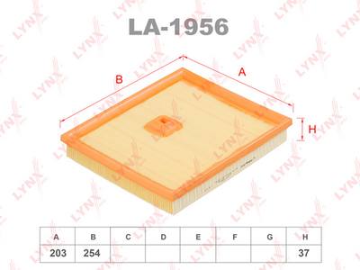 LA1956 LYNXauto Воздушный фильтр