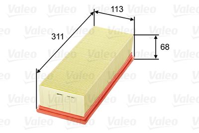 585362 VALEO Воздушный фильтр