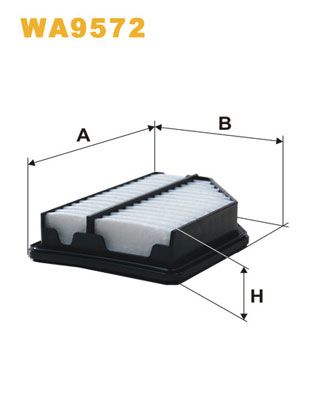 WA9592 WIX FILTERS Воздушный фильтр