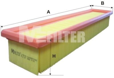 K737 MFILTER Воздушный фильтр