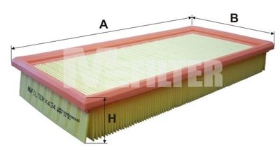 K434 MFILTER Воздушный фильтр