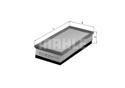 LX1610 KNECHT Воздушный фильтр