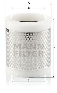 CS1343 MANN-FILTER Воздушный фильтр