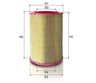 AR503i TECNECO FILTERS Воздушный фильтр