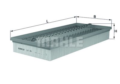 LX96 KNECHT Воздушный фильтр