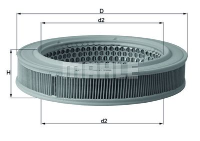 WG1216597 WILMINK GROUP Воздушный фильтр