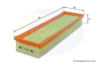 EAF498 COMLINE Воздушный фильтр