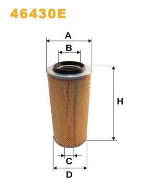 46430E WIX FILTERS Воздушный фильтр