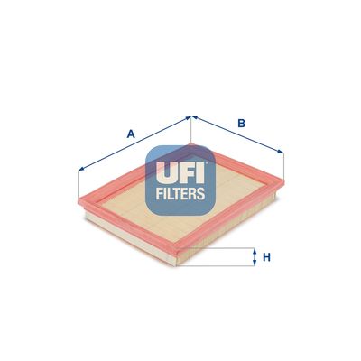 3016800 UFI Воздушный фильтр