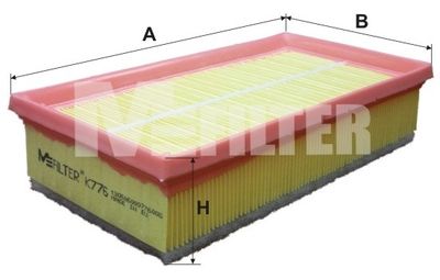 K776 MFILTER Воздушный фильтр