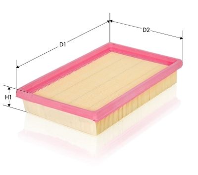 AR1695PM TECNECO FILTERS Воздушный фильтр
