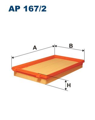 AP1672 FILTRON Воздушный фильтр