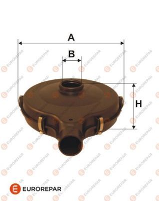 E147034 EUROREPAR Воздушный фильтр