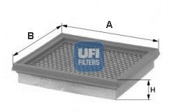 3025000 UFI Воздушный фильтр