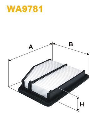 WA9781 WIX FILTERS Воздушный фильтр