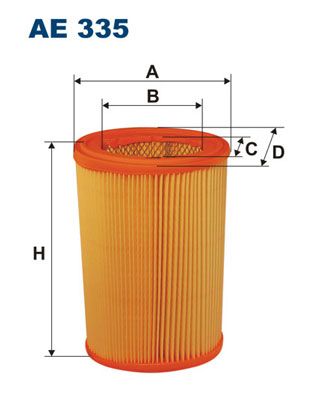 AE335 FILTRON Воздушный фильтр