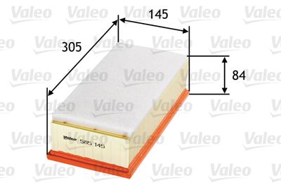 585145 VALEO Воздушный фильтр