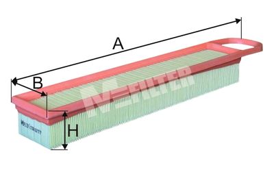 K7004 MFILTER Воздушный фильтр