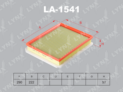 LA1541 LYNXauto Воздушный фильтр