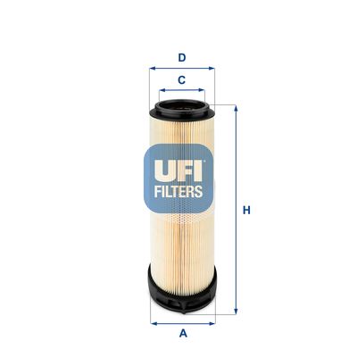 2759600 UFI Воздушный фильтр