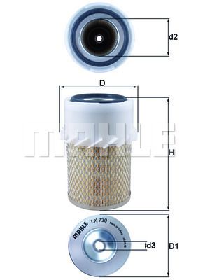 WG1216747 WILMINK GROUP Воздушный фильтр