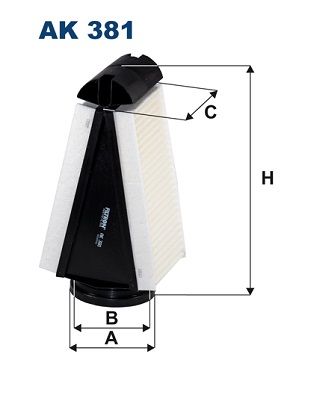 AK381 FILTRON Воздушный фильтр