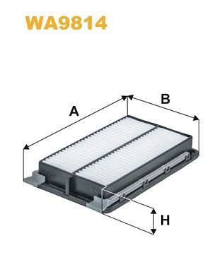 WA9814 WIX FILTERS Воздушный фильтр