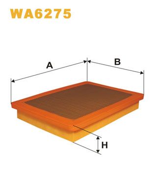 WA6275 WIX FILTERS Воздушный фильтр