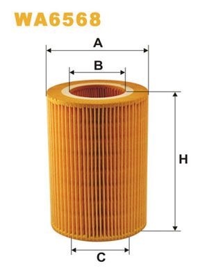 WA6568 WIX FILTERS Воздушный фильтр