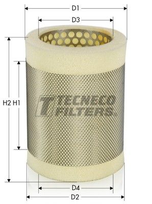 AR870S TECNECO FILTERS Воздушный фильтр