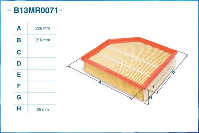 B13MR0071 CWORKS Воздушный фильтр