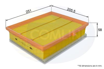 EAF899 COMLINE Воздушный фильтр