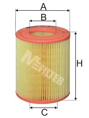 A872 MFILTER Воздушный фильтр