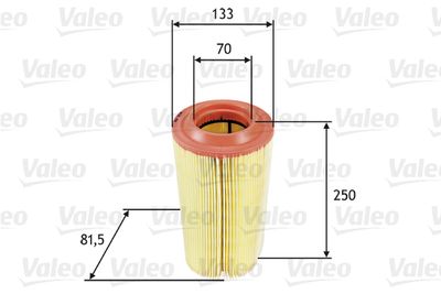 585649 VALEO Воздушный фильтр