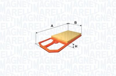 153071762468 MAGNETI MARELLI Воздушный фильтр