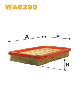 WA6290 WIX FILTERS Воздушный фильтр