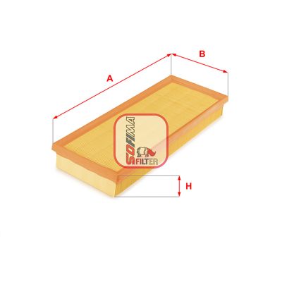 S3718A SOFIMA Воздушный фильтр