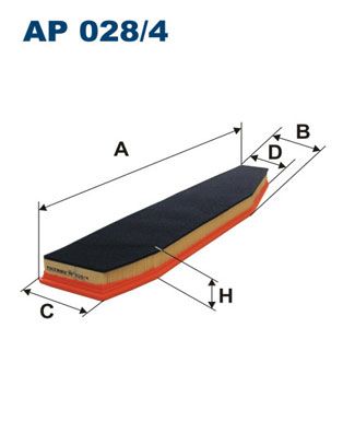 AP0284 FILTRON Воздушный фильтр