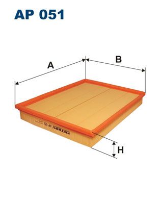 AP051 FILTRON Воздушный фильтр