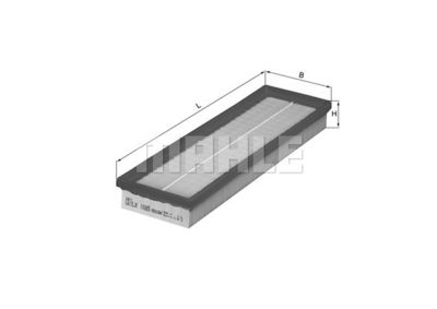 LX1085 KNECHT Воздушный фильтр