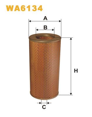 WA6134 WIX FILTERS Воздушный фильтр